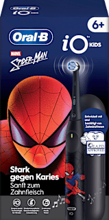 Elektrische Zahnbürste iO Kinder Spiderman mit Reiseetui, ab 6 Jahren Oral-B