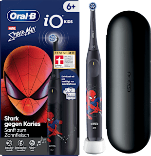 Elektrische Zahnbürste iO Kinder Spiderman mit Reiseetui, ab 6 Jahren Oral-B