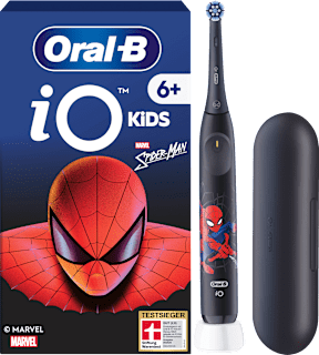 Elektrische Zahnbürste iO Kinder Spiderman mit Reiseetui, ab 6 Jahren Oral-B