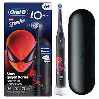 Elektrische Zahnbürste iO Kinder Spiderman mit Reiseetui, ab 6 Jahren Oral-B