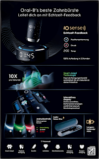 Elektrische Zahnbürste iO Series 10 Cosmic Black Oral-B