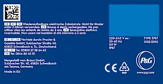 Elektrische Zahnbürste iO Series 2 Night Black Oral-B