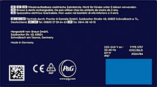Elektrische Zahnbürste iO Series 3 black Oral-B