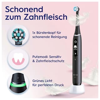 Elektrische Zahnbürste iO Series 6 Black Lava Oral-B