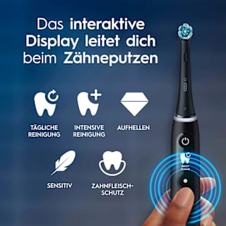 Elektrische Zahnbürste iO Series 6 Black Lava Oral-B
