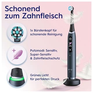 Elektrische Zahnbürste iO Series 9 Black Onyx Oral-B