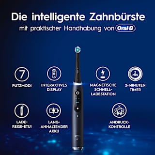 Elektrische Zahnbürste iO Series 9 Black Onyx Oral-B
