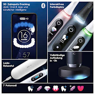 Elektrische Zahnbürste iO Series 9 White Alabaster Oral-B