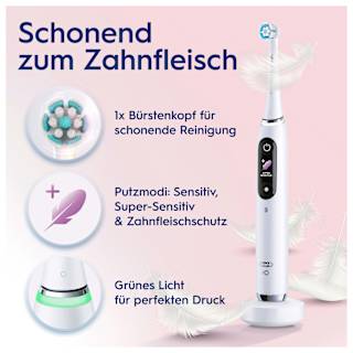 Elektrische Zahnbürste iO Series 9 White Alabaster Oral-B
