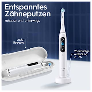 Elektrische Zahnbürste iO Series 9 White Alabaster Oral-B