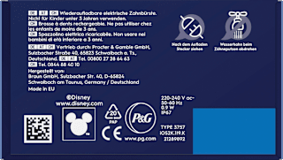 Elektrische Zahnbürste Kinder iO Stitch mit Reiseetui, ab 6 Jahren Oral-B