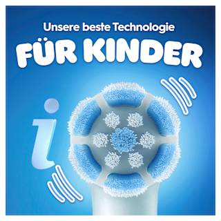 Elektrische Zahnbürste Kinder iO Stitch mit Reiseetui, ab 6 Jahren Oral-B