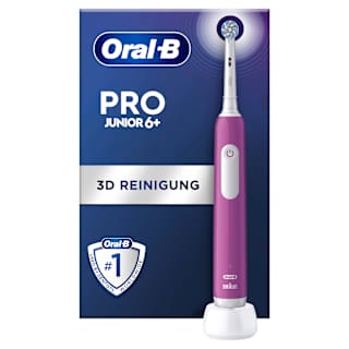 Elektrische Zahnbürste Kinder PRO Junior Purple, ab 6 Jahren Oral-B