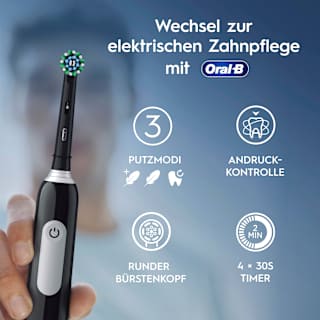 Elektrische Zahnbürste PRO 1 Cross Action Black Oral-B