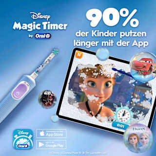 Elektrische Zahnbürste Vitality PRO Kinder Frozen, ab 3 Jahren Oral-B