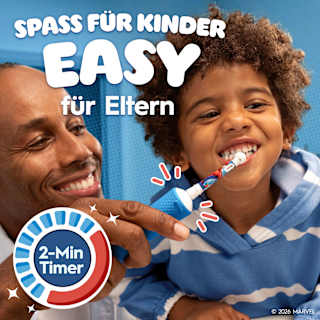 Elektrische Zahnbürste Vitality PRO Kinder Spiderman, ab 3 Jahren Oral-B