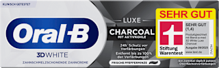 Zahnpasta 3D White Luxe Charcoal Oral-B