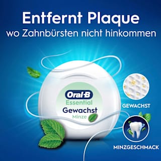 Zahnseide Essentialfloss gewachst  Oral-B