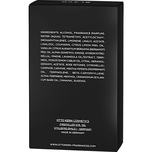 Gentlemans Code Black Eau de Toilette Otto Kern