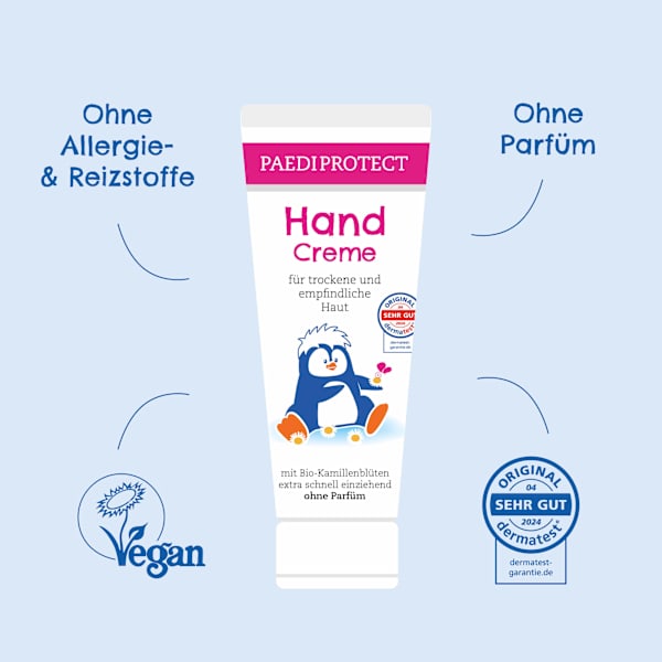 Handcreme trockene & empfindliche Haut PAEDIPROTECT