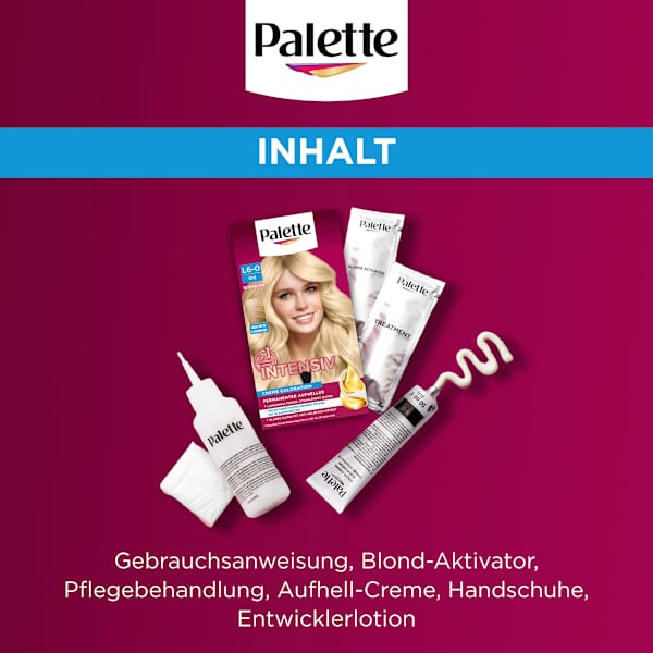 Haare Aufheller L6-0/100 Ultrablond Palette Intensive Color Creme