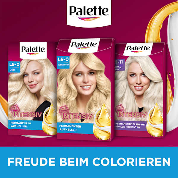 Haare Aufheller L6-0/100 Ultrablond Palette Intensive Color Creme
