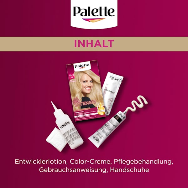 Haarfarbe 10-0/200 Helles Naturblond Palette Intensive Color Creme