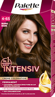Haarfarbe 4-65 Warmes Braun Palette Intensive Color Creme