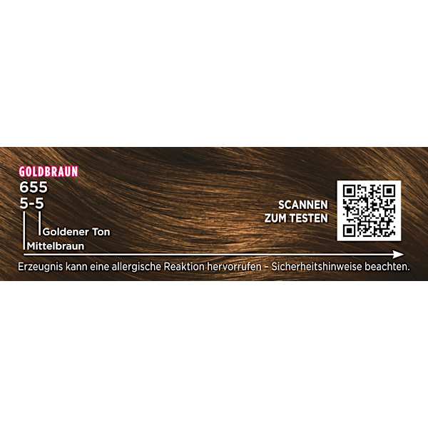 Haarfarbe 5-5/655 Goldbraun Palette Intensive Color Creme