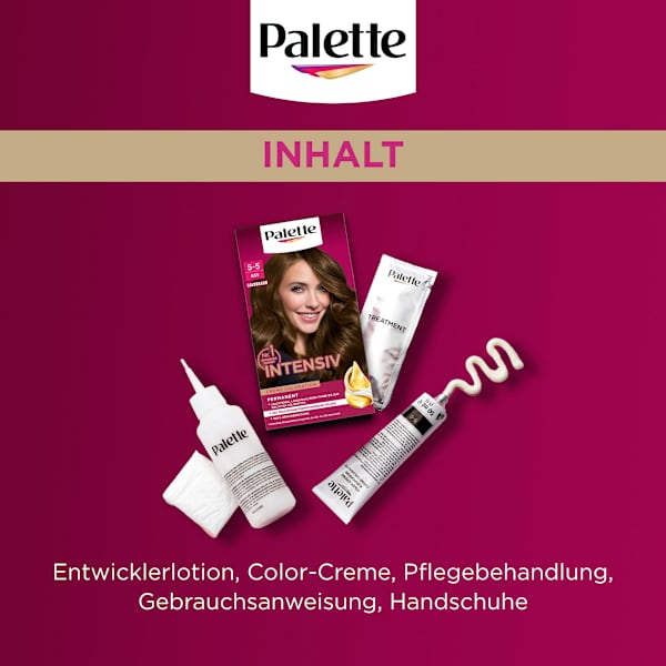 Haarfarbe 5-5/655 Goldbraun Palette Intensive Color Creme