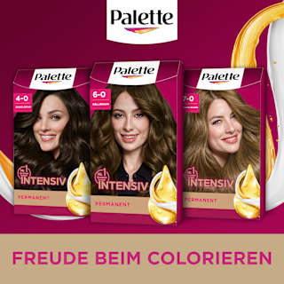 Haarfarbe 6-0/600 Hellbraun Palette Intensive Color Creme