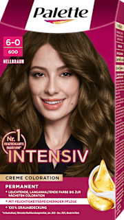 Haarfarbe 6-0/600 Hellbraun Palette Intensive Color Creme