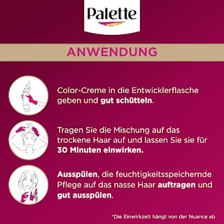 Haarfarbe 6-0/600 Hellbraun Palette Intensive Color Creme