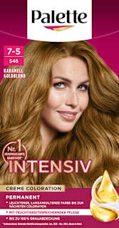 Haarfarbe 7-5/546 Karamell Goldblond Palette Intensive Color Creme