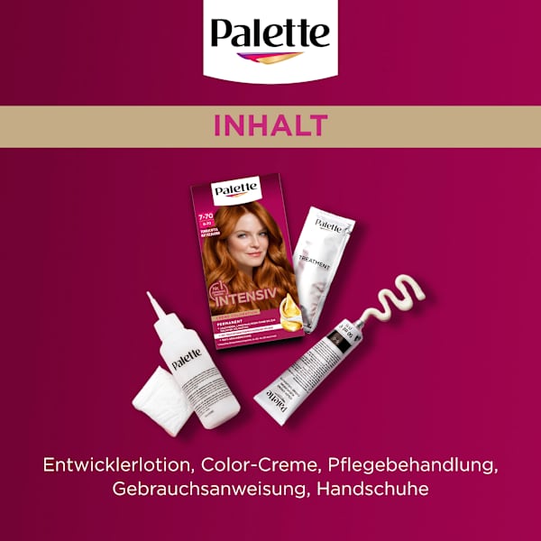 Haarfarbe 7-70/8-70 Terracotta Mittelblond Palette Intensive Color Creme