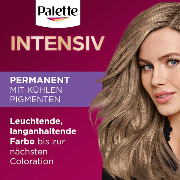 Haarfarbe 8-11 Kühles Naturblond Palette Intensive Color Creme