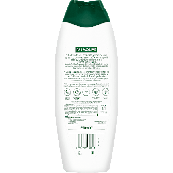 Cremebad Naturals Olive & Feuchtigkeitsmilch Palmolive