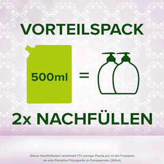 Flüssigseife Lavendel & Bergamotte Nachfüllpack (2x250 ml) Palmolive