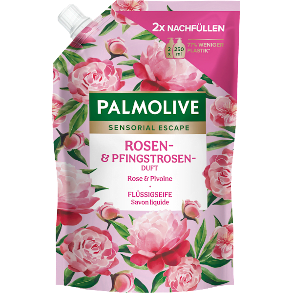 Flüssigseife Pfingstrose Nachfüllpack (2x250 ml) Palmolive