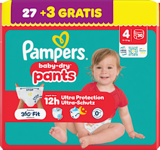 Baby Pants baby-dry Gr. 4 (9-15 kg) Pampers baby-dry