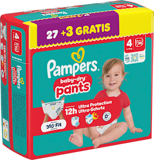 Baby Pants baby-dry Gr. 4 (9-15 kg) Pampers baby-dry