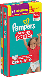 Baby Pants baby-dry Gr. 5 (11-17 kg) Big Economy Pack Pampers baby-dry