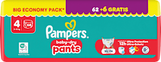 Baby Pants Gr. 4 (9-15 kg) Big Economy Pack Pampers baby-dry