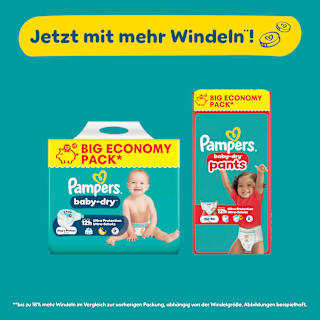 Baby Pants Gr. 4 (9-15 kg) Big Pack Pampers baby-dry
