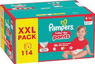 Baby Pants Gr. 4 (9-15 kg) XXL Pack Pampers baby-dry