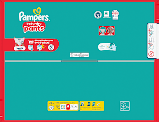 Baby Pants Gr. 4 (9-15 kg) XXL Pack Pampers baby-dry