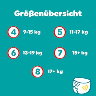 Baby Pants Gr. 4 Maxi (9-15 kg) Monatsbox Pampers baby-dry