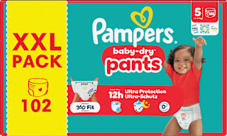 Baby Pants Gr. 5 (11-17 kg) XXL Pack Pampers baby-dry