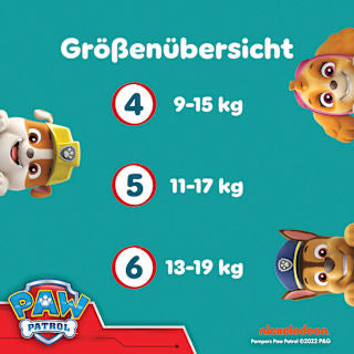 Baby Pants Gr. 5 Junior (11-17 kg) Limited Edition Paw Patrol Monatsbox Pampers baby-dry
