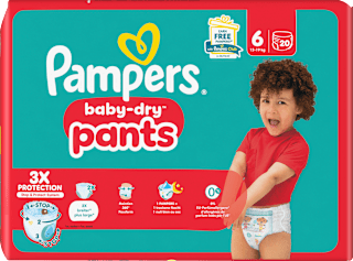 Baby Pants Gr. 6 XL (13-19 kg) Pampers baby-dry